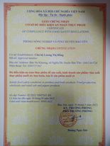 Giấy chứng nhận cơ sở đủ điều kiện an toàn thực phẩm