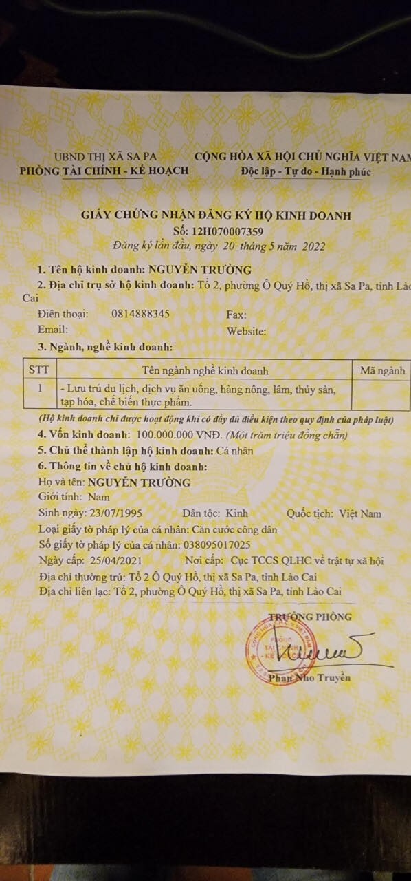 Giấy chứng nhận đăng ký Kd