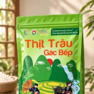 thịt trâu gác bếp